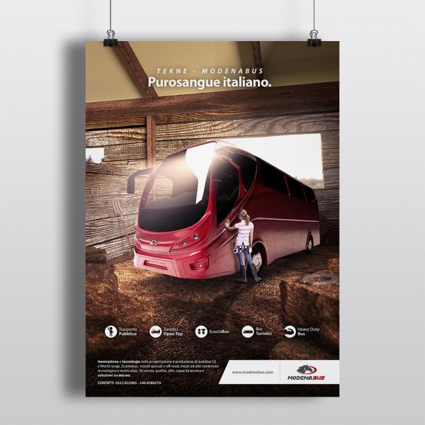 Grafica pubblicitaria Modena