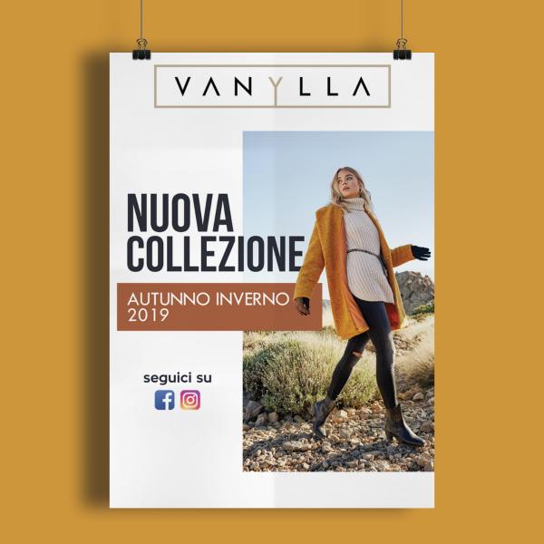 Grafica pubblicitaria Vanylla