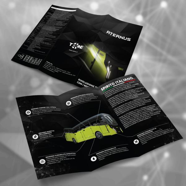 Realizzazione depliant Aternus