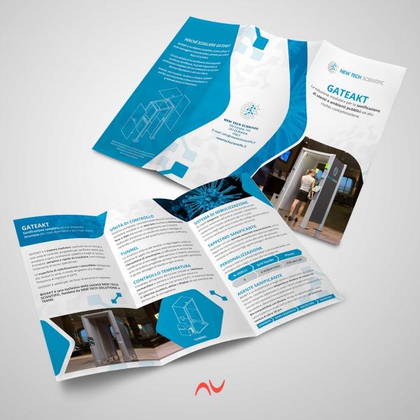 Realizzazione depliant Gateakt