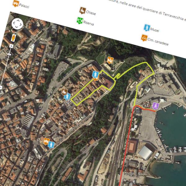 Realizzazione mappa turistica web Ortona