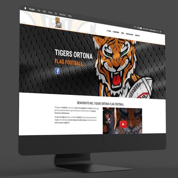 Realizzazione sito web Tigers