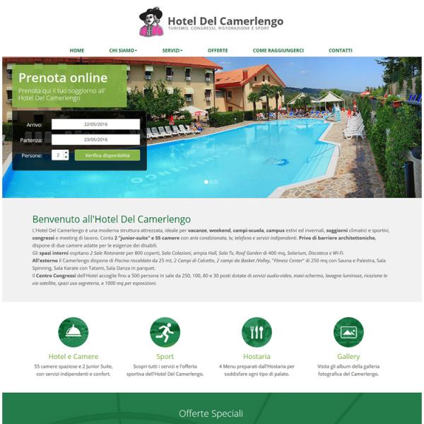 Sito web responsive Camerlengo