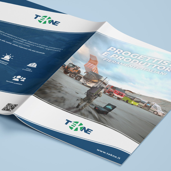 Grafica brochure A4 Tekne
