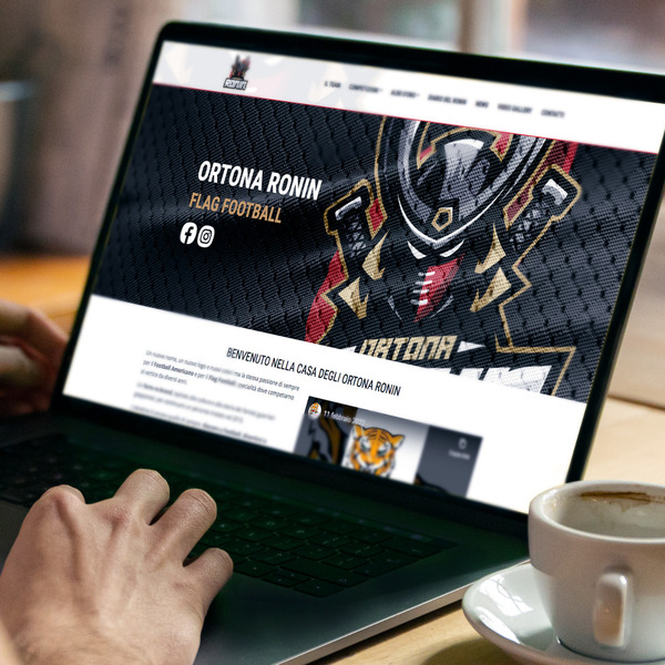 Sito web Ortona Ronin Flag Football