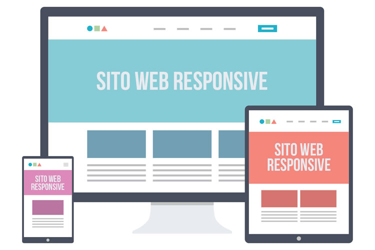 Esempio di layout responsive per mobile